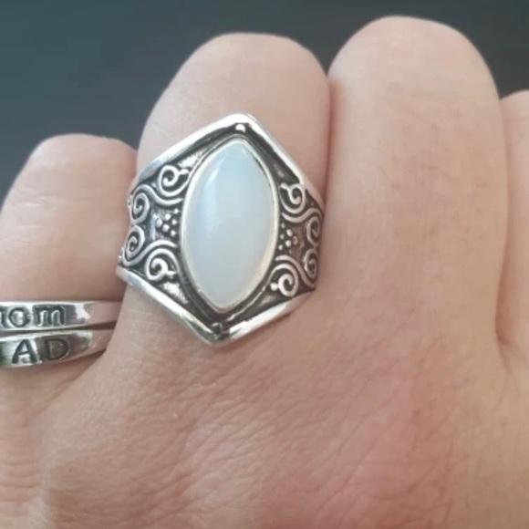 Twin Earth Energies Jewelry - Opalite Ring size 6